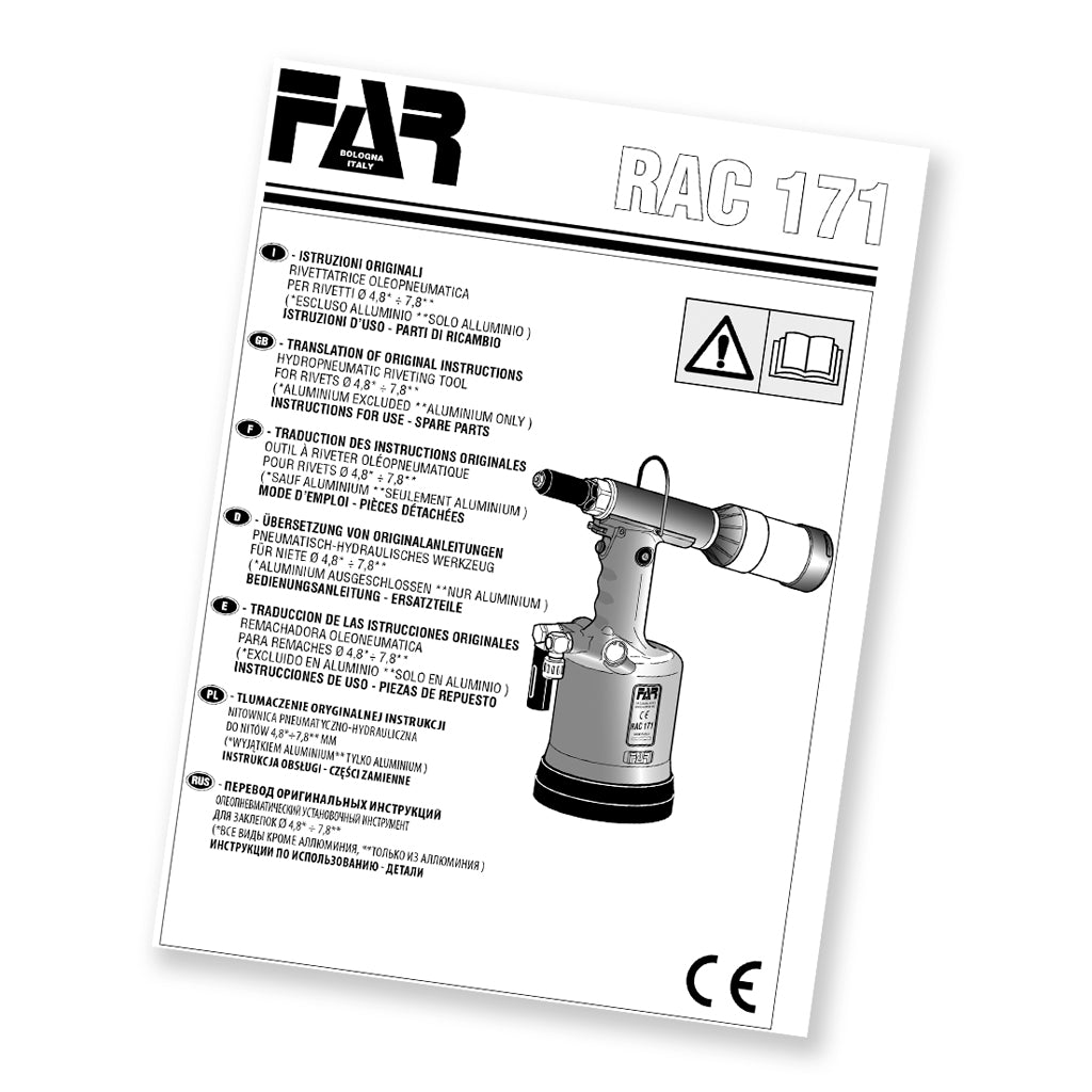 FAR RAC171 Operating Manual