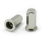 Steel Hex Nutserts IN9498 Closed-end