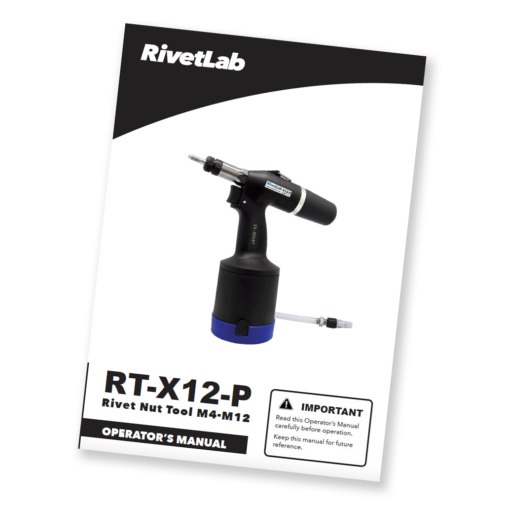 RivetLab X12-P Operator's Manual