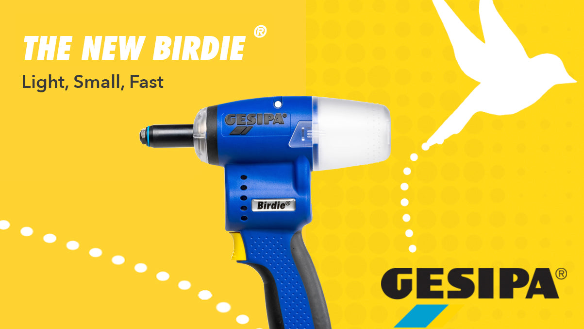 Electric Rivet Gun | Gesipa Birdie | RivetLab Australia