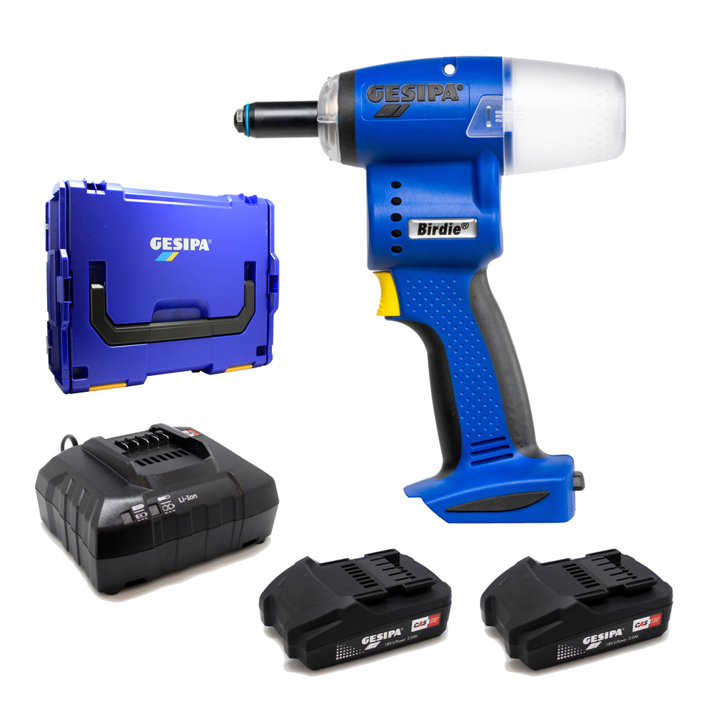 Battery Rivet Gun | Gesipa Birdie Kit | Buy in Australia | RivetLab