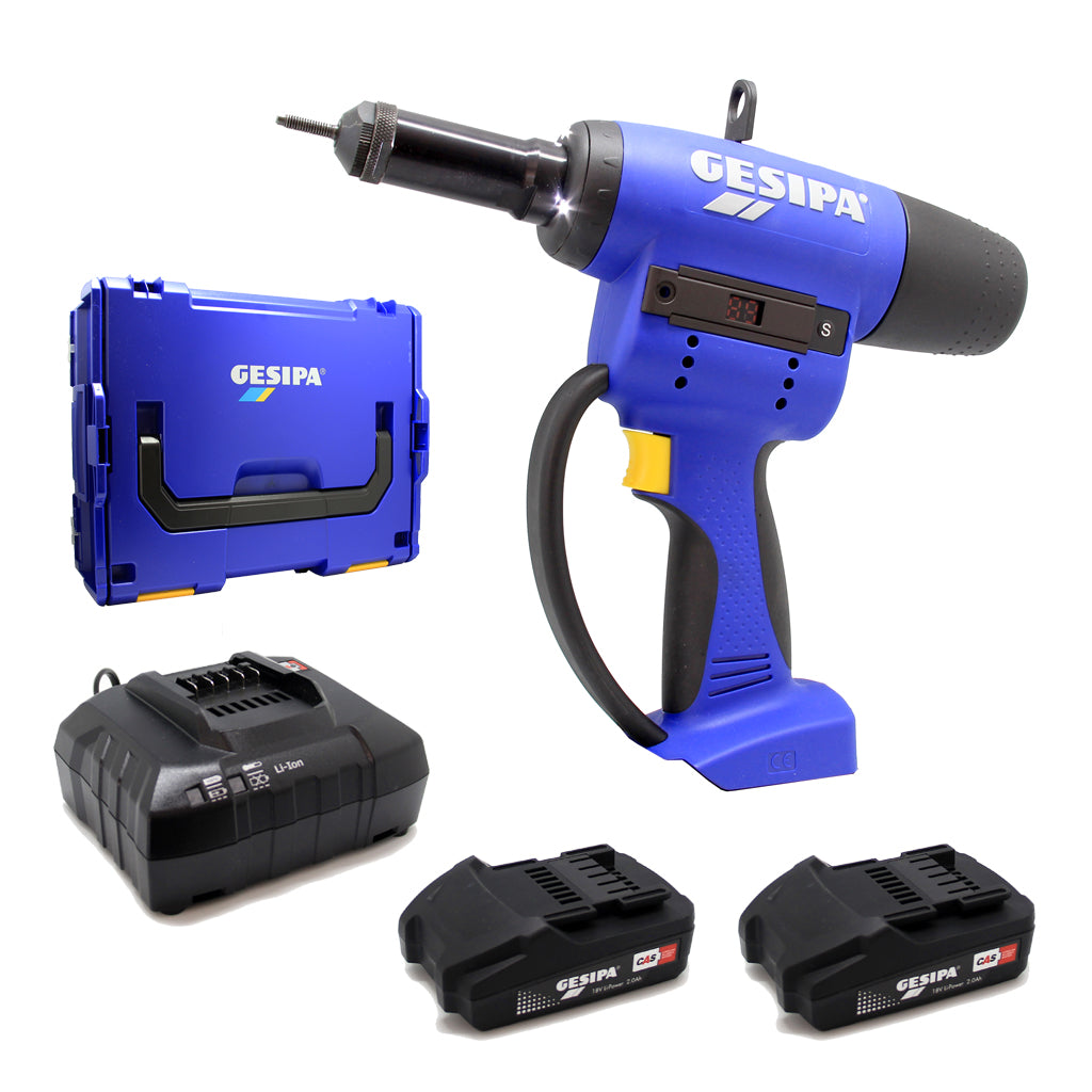 Nut Rivet Gun | Gesipa Firebird Pro for M10 Rivet Nuts | RivetLab