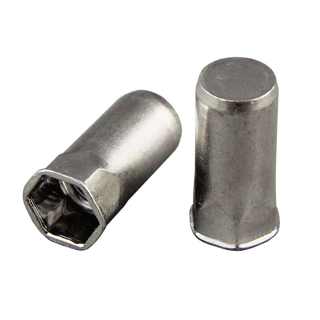 Hex Rivet Nuts Stainless Steel Nutserts IN39102