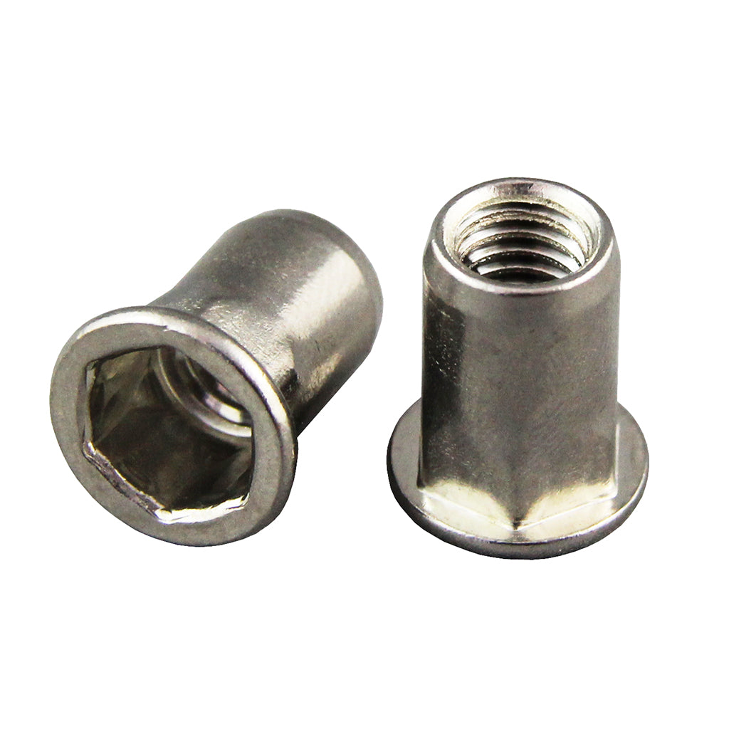 Hex Nutserts Stainless Steel Rivet Nuts IN94102 Series