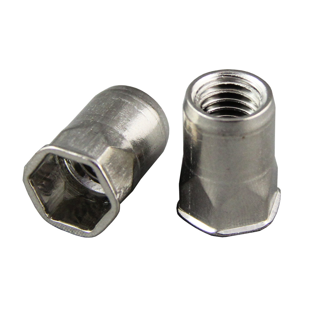 Hex Rivet Nuts Stainless Steel Nutserts IN39102